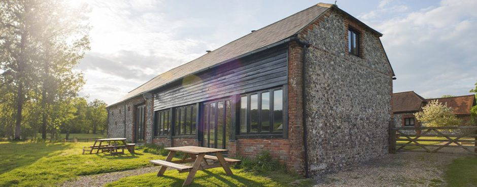 Converted rural barn property illustrating specialist property finance and commercial funding